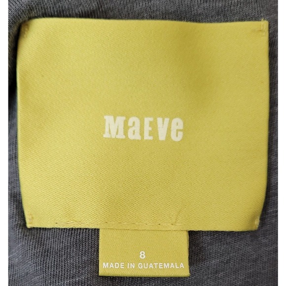 Anthropologie MAEVE Sleeveless Knit Dress Lazuli Tribal Print V-Neck Pockets 8 - Picture 5 of 6